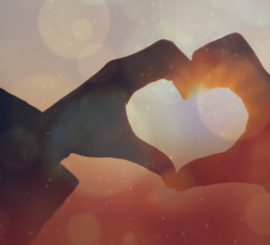 Heart shape with hands